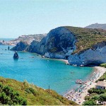 Ponza, spiaggia di Frontone